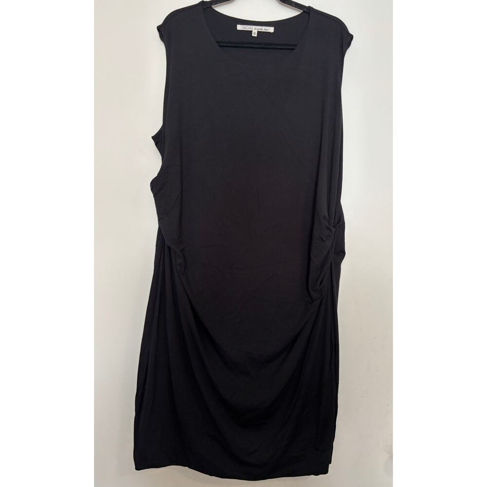 Rachel Roy Shift Dress Plus Size 3x Black Office Career Black